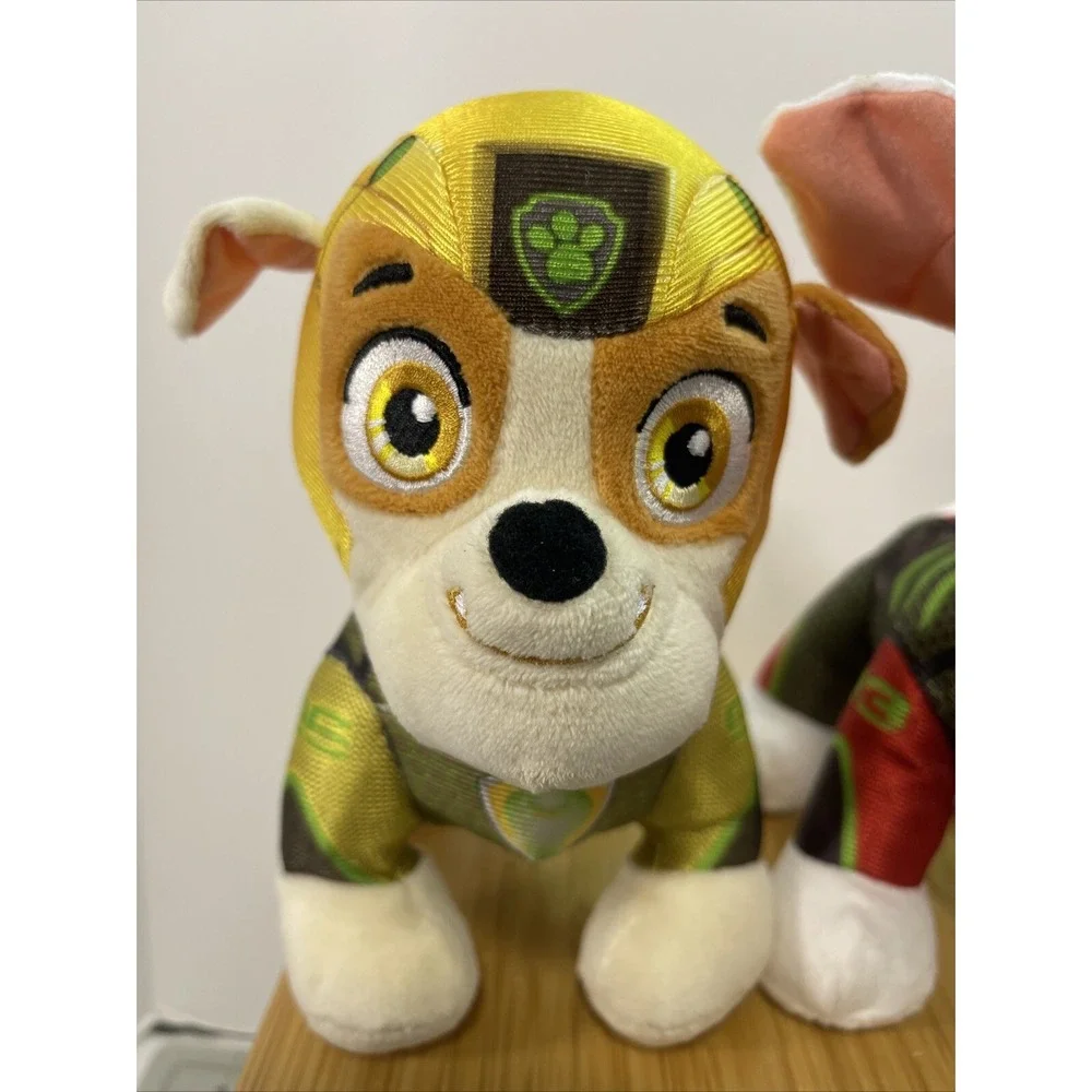 Nickelodeon Paw‎ Patrol Aqua Pups Plush Marshall And Rubble 7